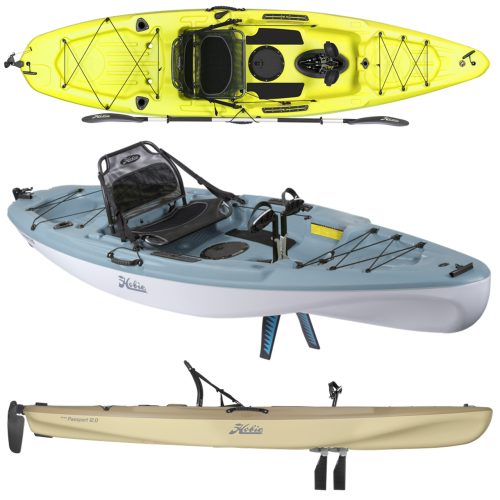 Mirage Passport 12 Sit-on-Top Pedal Kayak(2-pack)