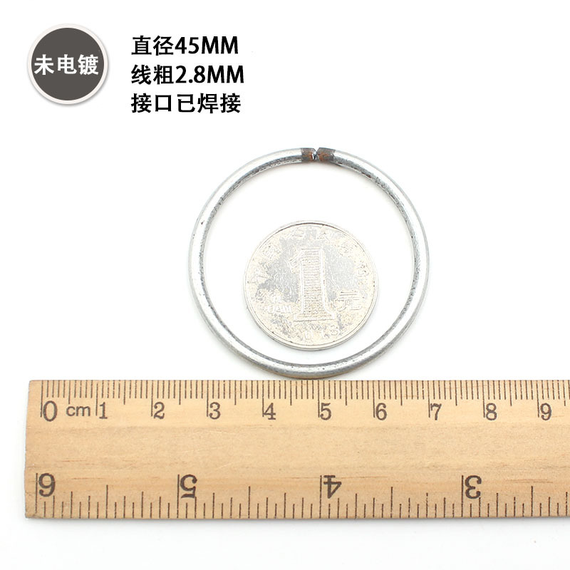 厂家直销批发多规格捕梦网铁圈铁环焊接圆环金属圈大量现货15mm-1