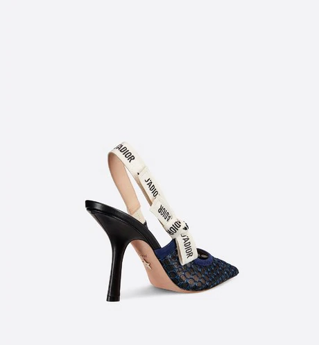 J'Adior Slingback Pump Indigo Blue Mesh