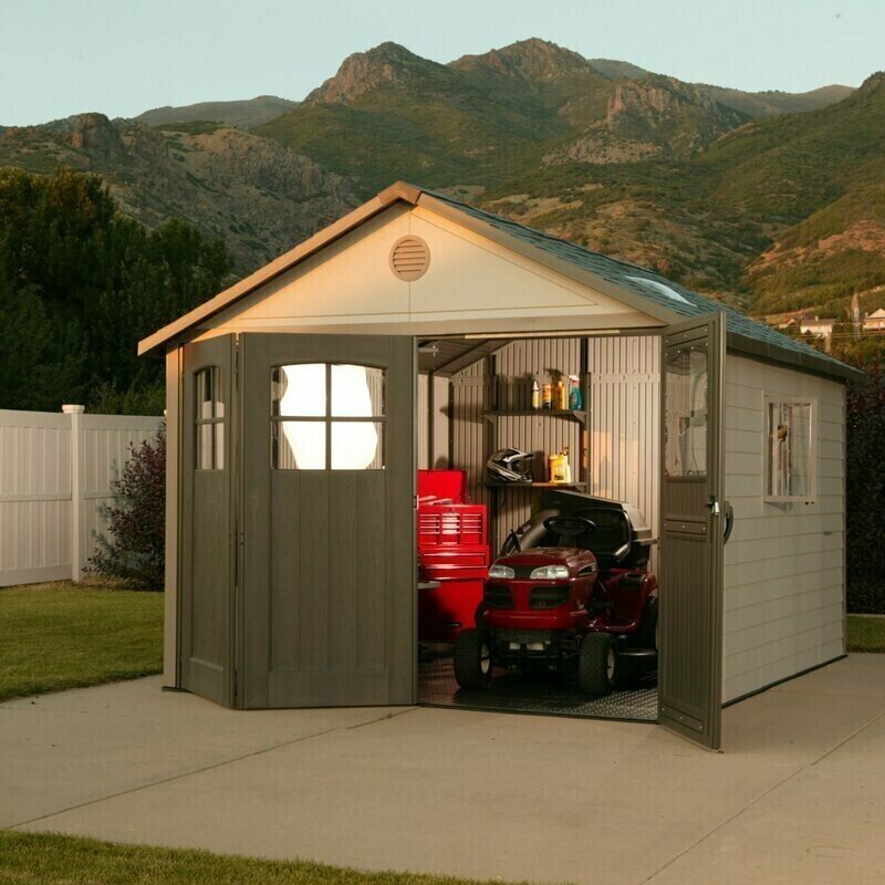 💥Clearance Sale💥11 ft. W x 11 ft. D Plastic Storage Shed