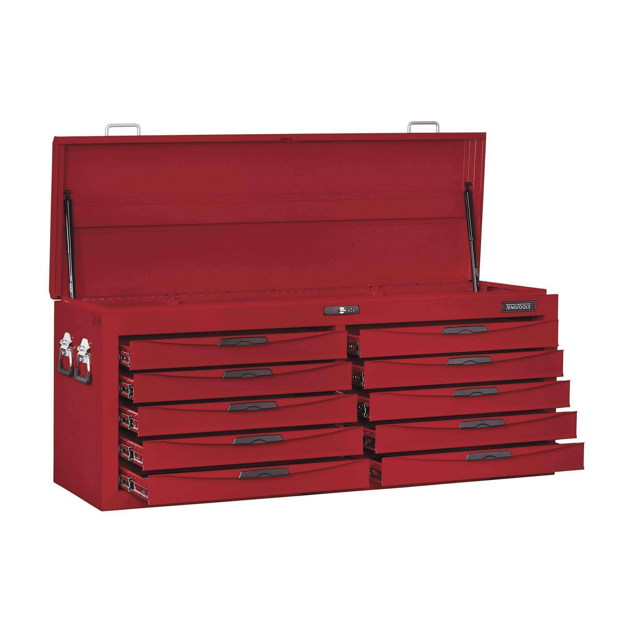 Teng Tools �C 53 Inch Wide 10 Drawer 8 Series Top Box �C TEN-O-TC810N