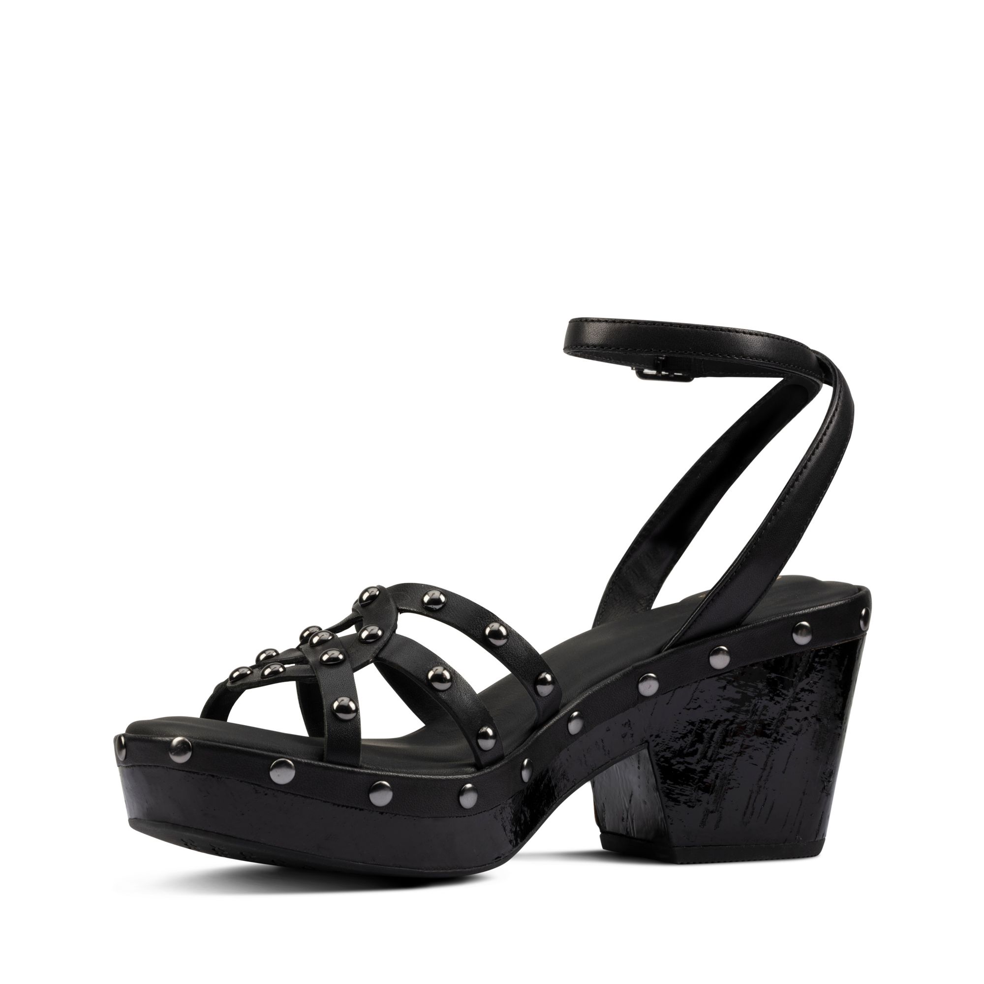 Women Sandals Maritsa70 Sun Black Leather