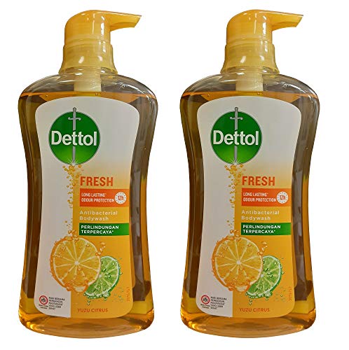 Dettol * pH 平衡沐浴露，清爽，21.1 盎司 / 625 毫升（2 瓶装）