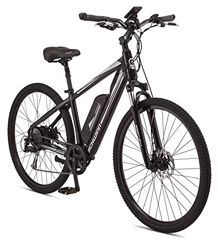 Schwinn Voyageur Electric Bike, Hub-Drive, Large Step-Through Frame