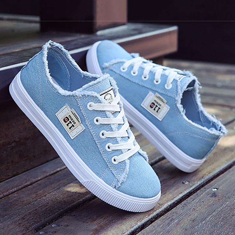Women Canvas Sneakers Breathable Comfortable Shoes