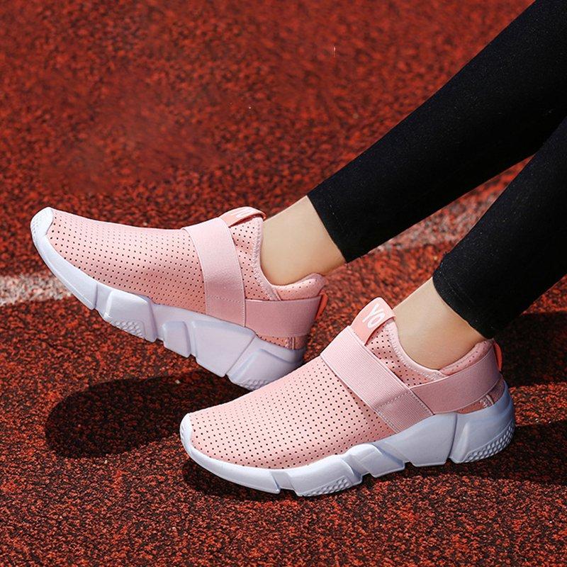 Women Mesh Fabric Sneakers Casual Comfort Breathable Shoes