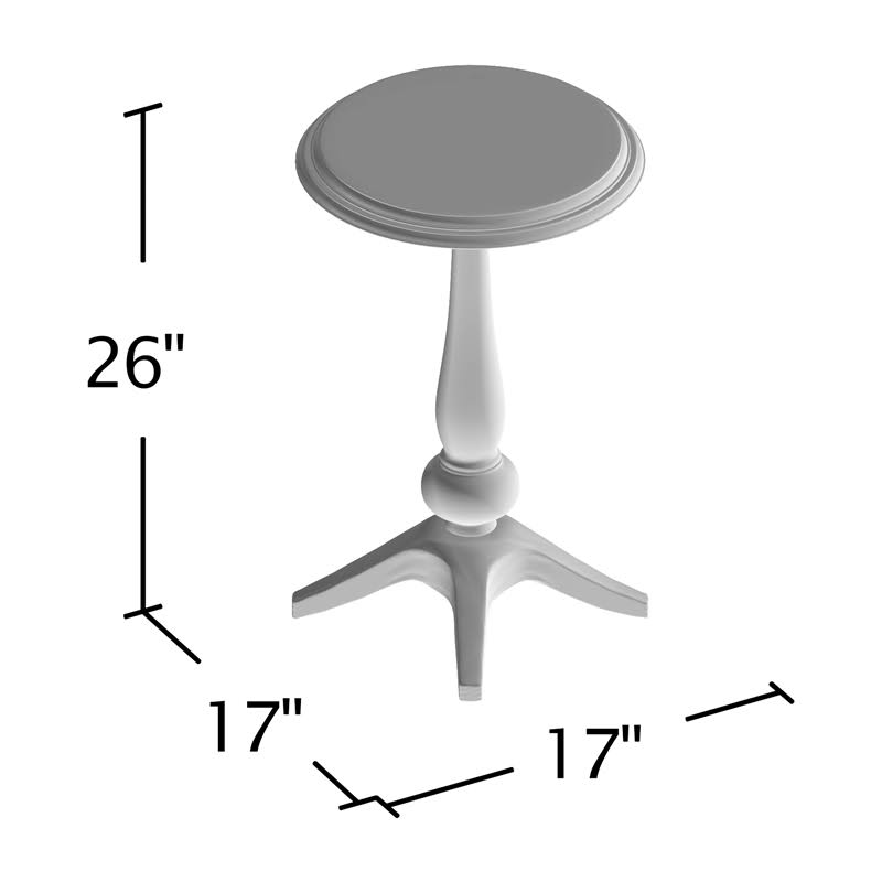 Furniture of America Lapira 3-Piece Accent Chair and Table Set in Gray