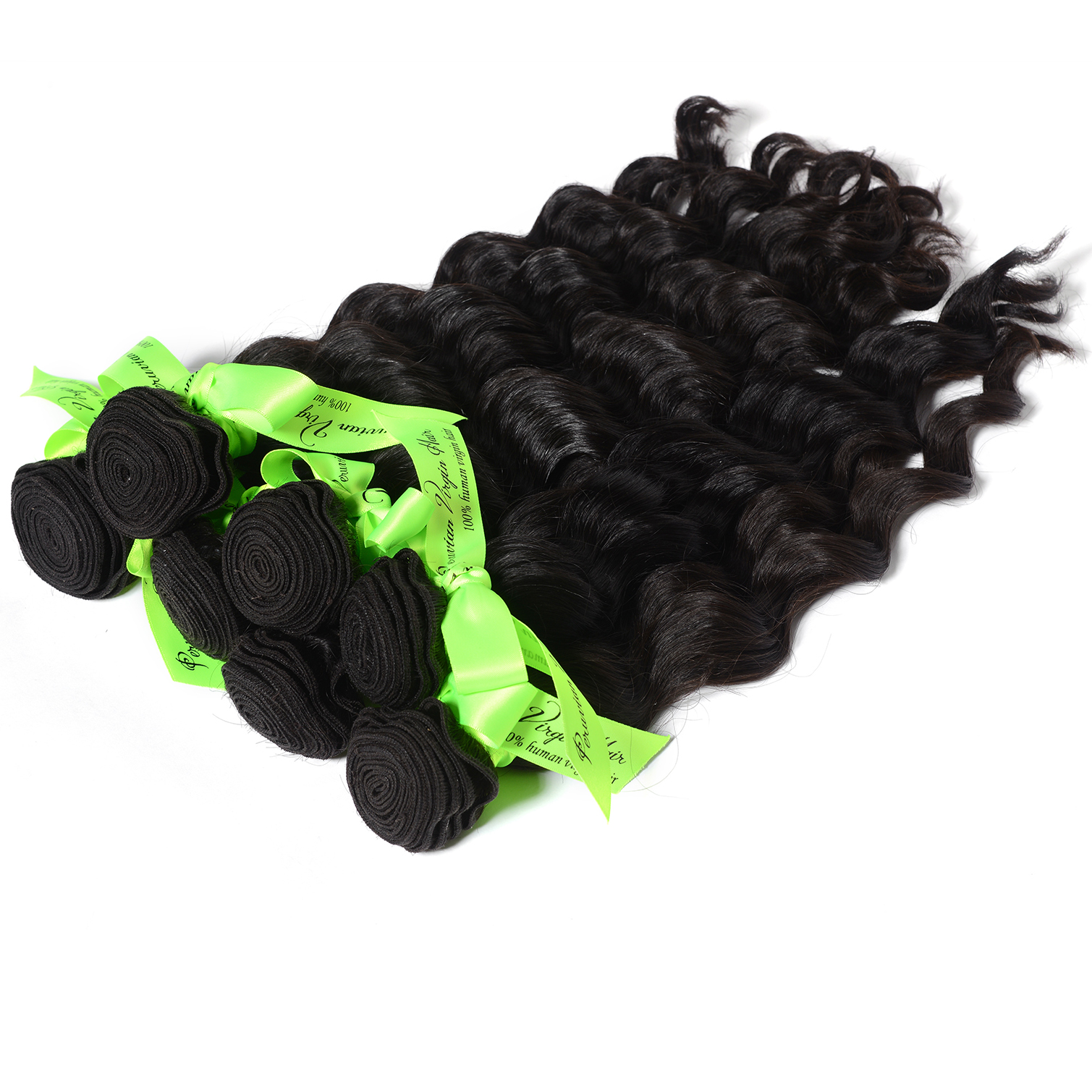 Grade 8A High Qualigty Human Hair 4pcs/lot Peruvian Loose Wave , Unprocessed Hair Extension Natural