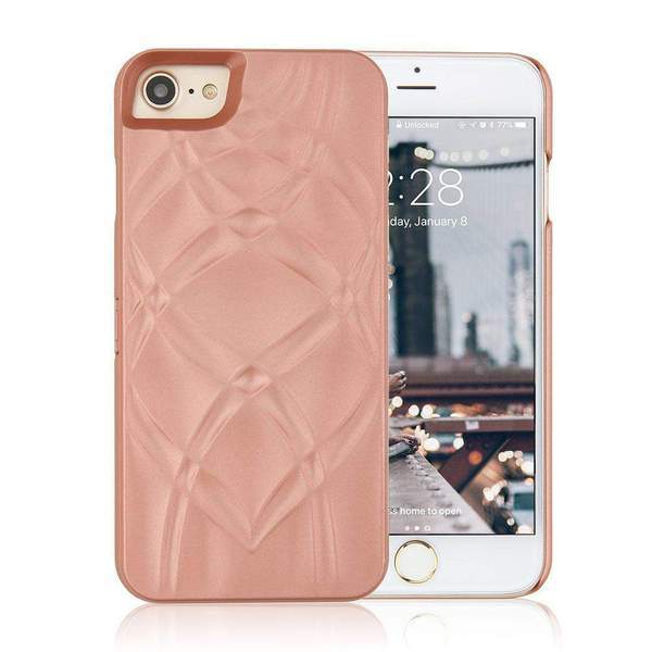 Rose Gold Mirror + Wallet Flip Case