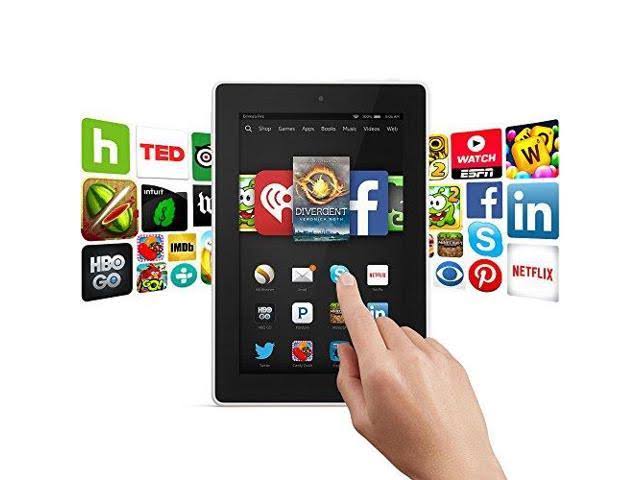 Fire HD 7 Tablet, 7x22 HD Display, Wi-Fi, 8 GB, White