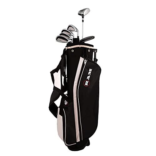 Ram Golf SGS Ladies Right Hand Golf Clubs Starter Set w/Stand Bag -Steel Shafts