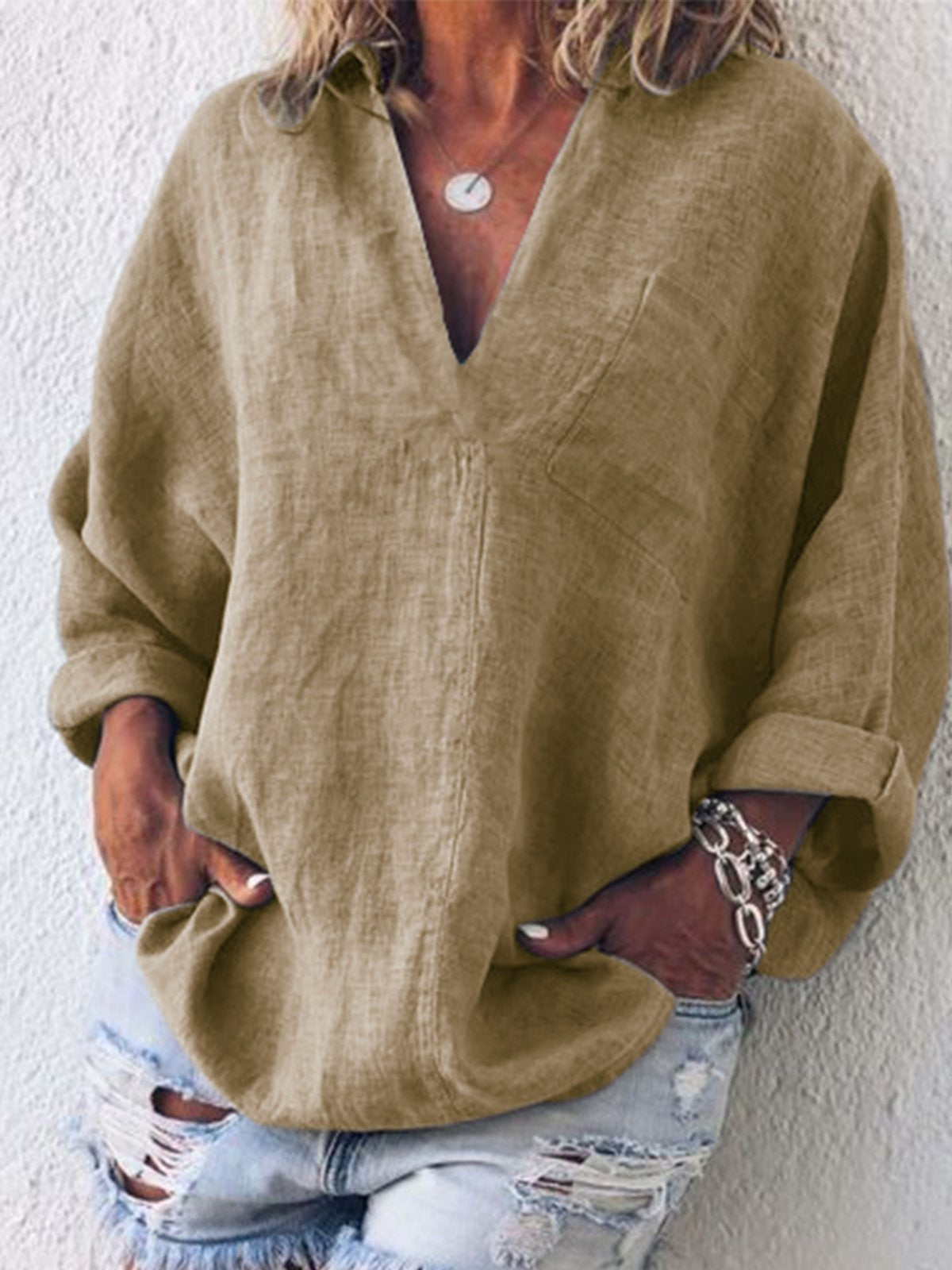 Simple & Basic Long Sleeve Shirts