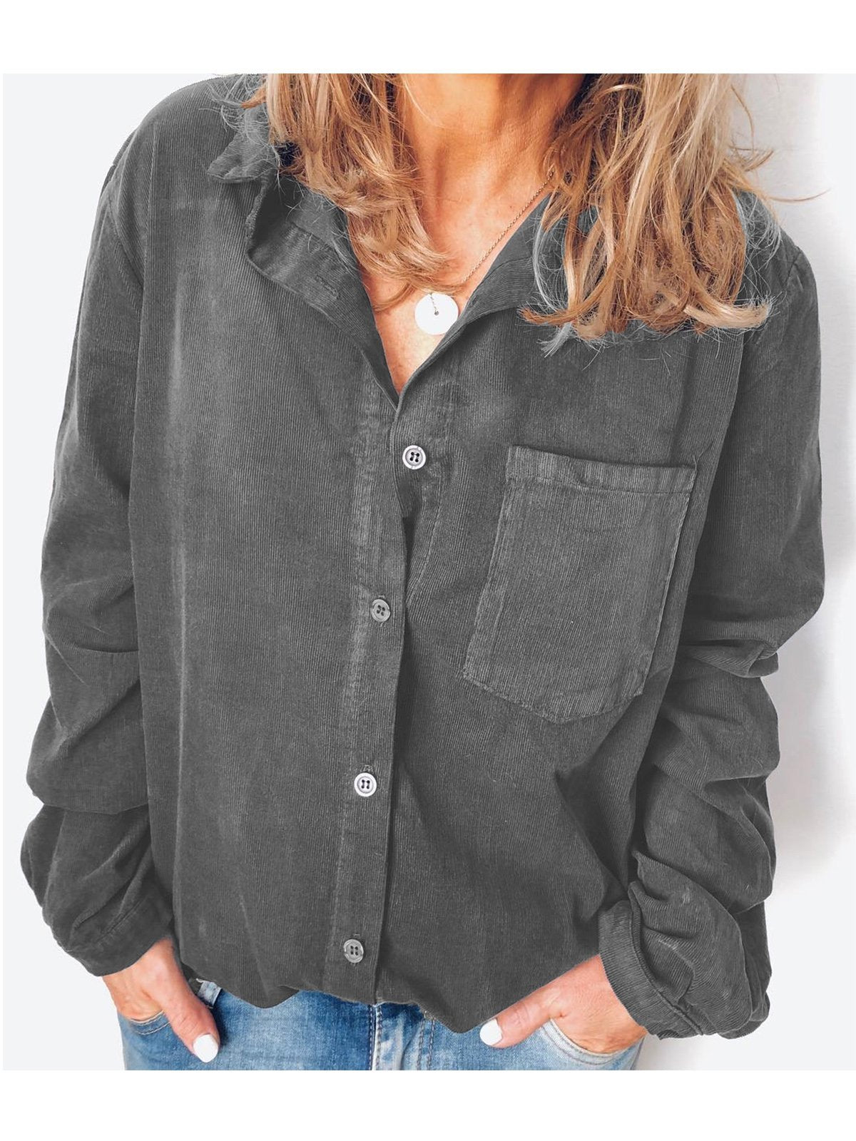 V Neck Sweet Shirts & Tops