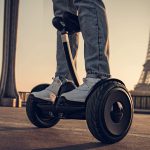 Portable and Powerful Smart Self-Balancing Intelligent Segway | Black and White