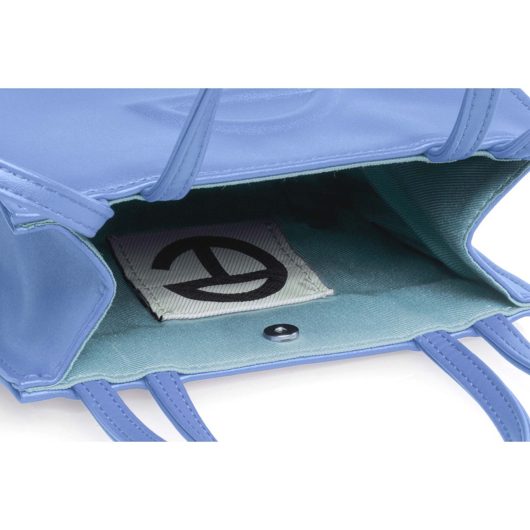 Small Cerulean Shopping Bag