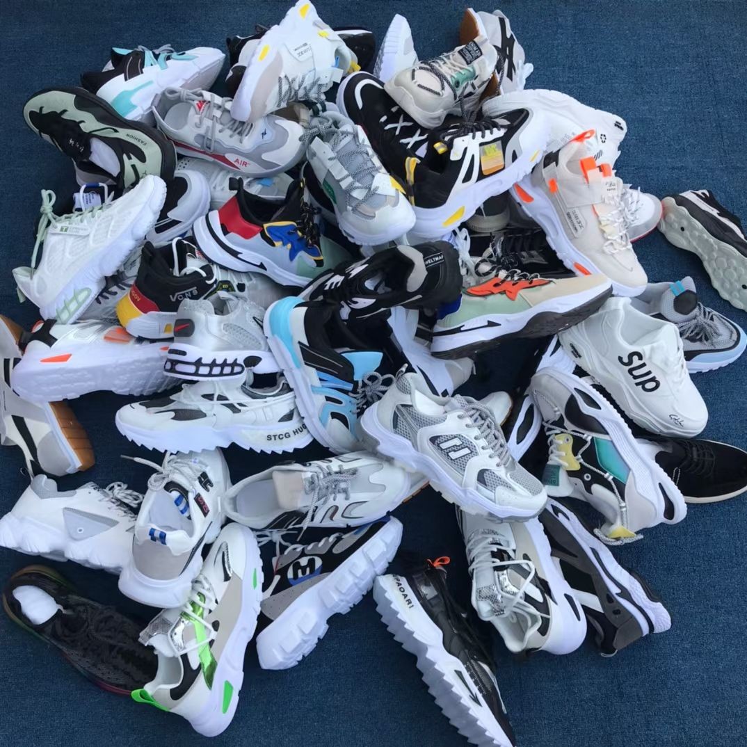 库存地摊鞋处理春季款老爹杂款女运动鞋实体店直播赶集运动休闲