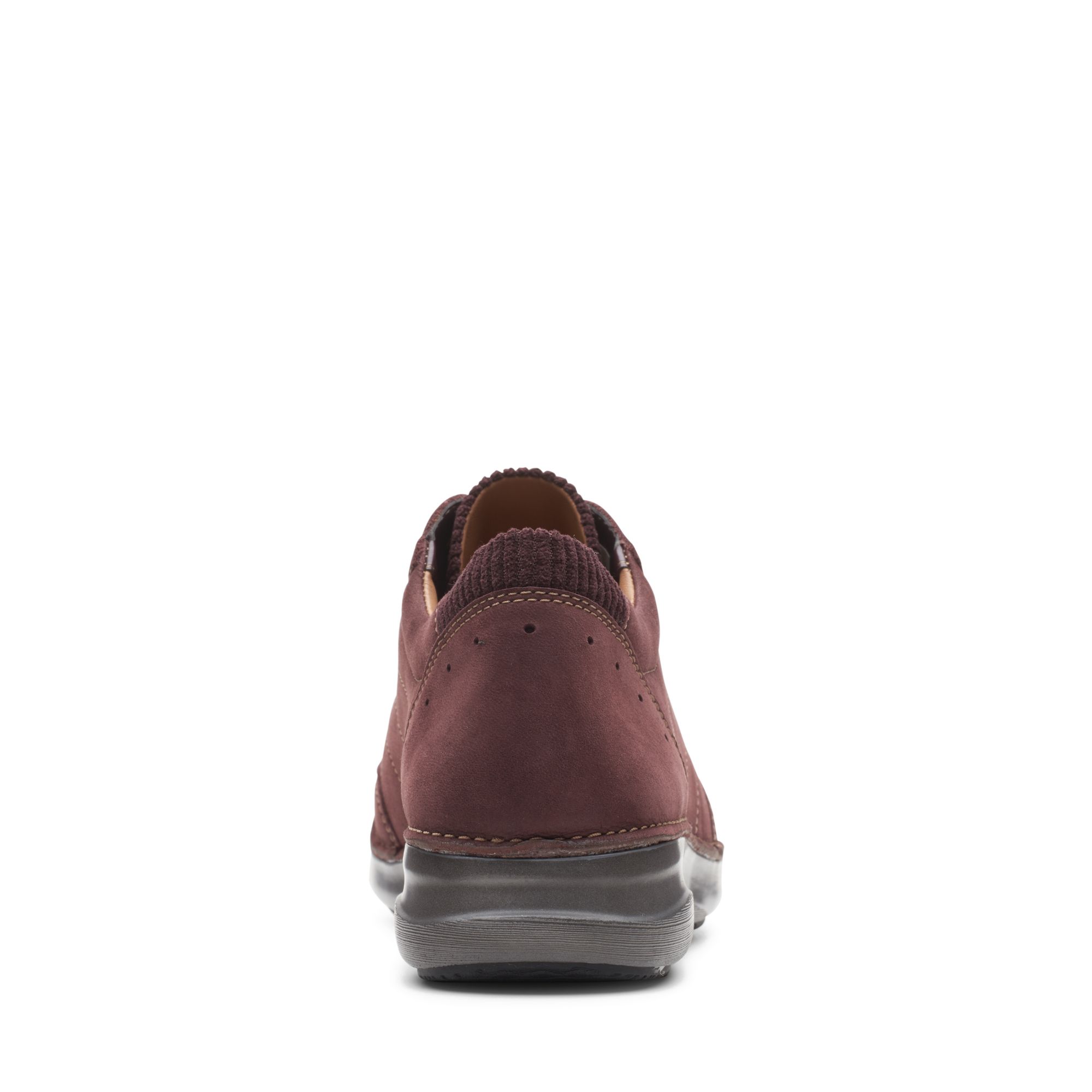 Women Appley Tie Burgundy Nubuck