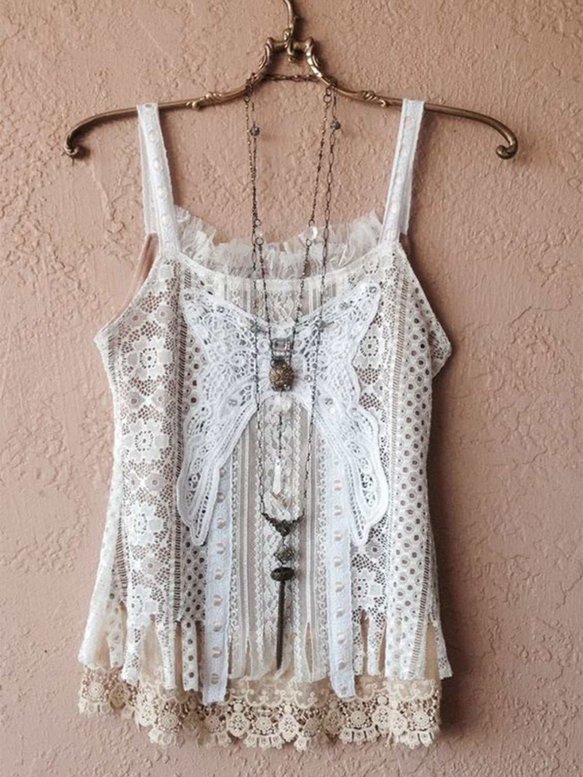 Casual Sleeveless Plus Size Tops