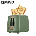 Electric Toaster Household Automatic Bread Baking Maker Breakfast Machine Toast Sandwich Grill Oven 2 Slice