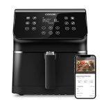 Smart Air Fryer(100 Recipes) 12-in-1 Large XL Oven