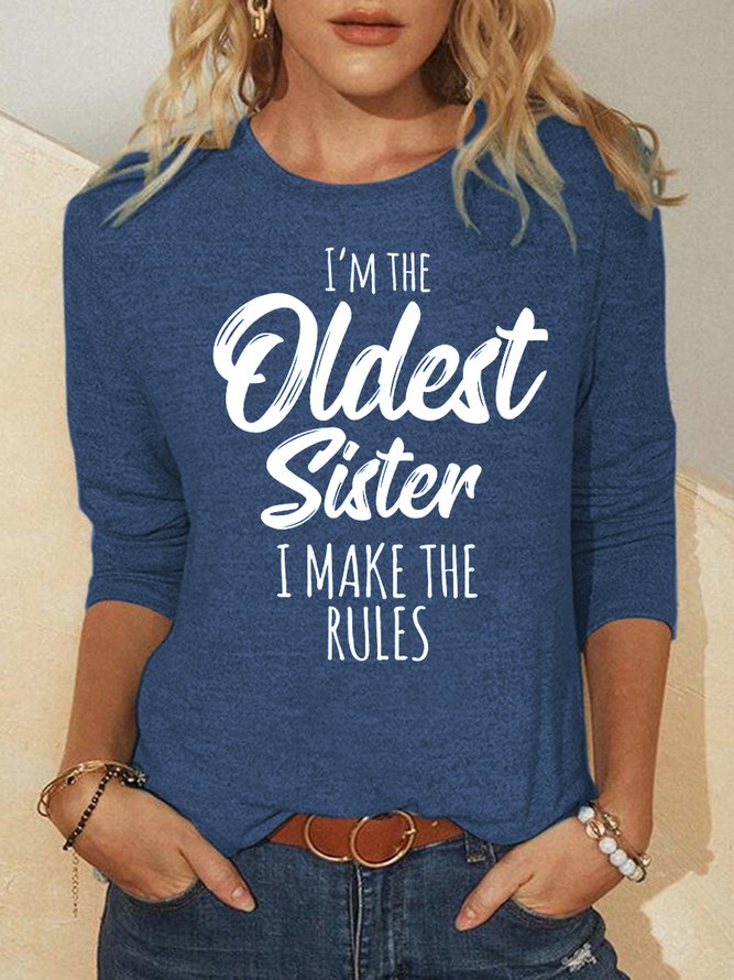 Funny Sister Casual Shirts & Tops