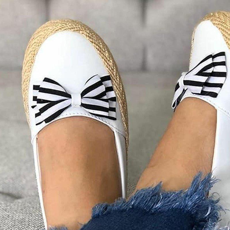 Bowknot Slip-on Loafers