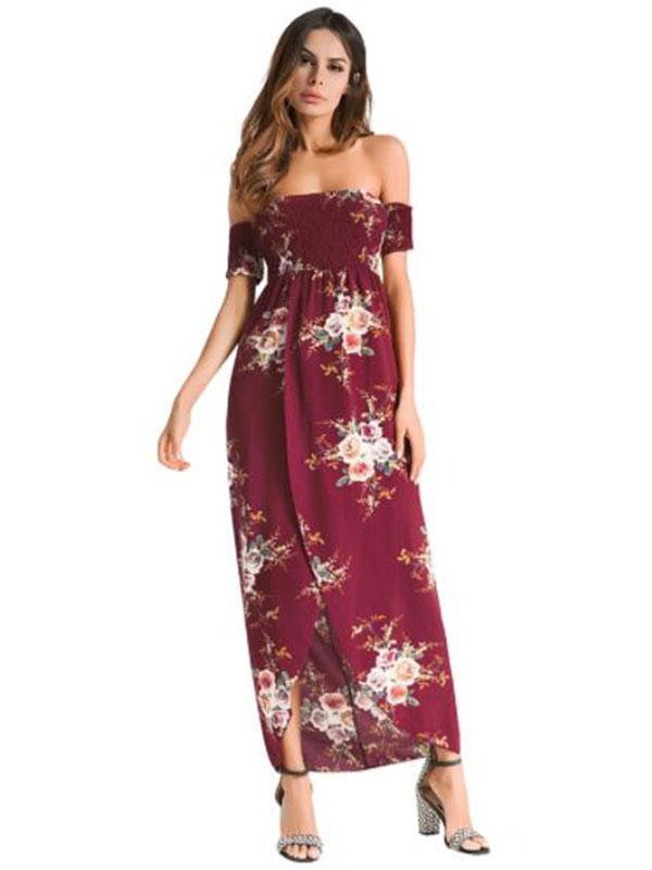 Printed dress spring and summer Plus Size Dress