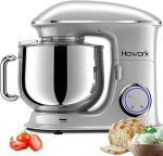 Electric Kitchen Mixer With Dough Hook, Beater & Egg Whisk, Dishwasher Safe