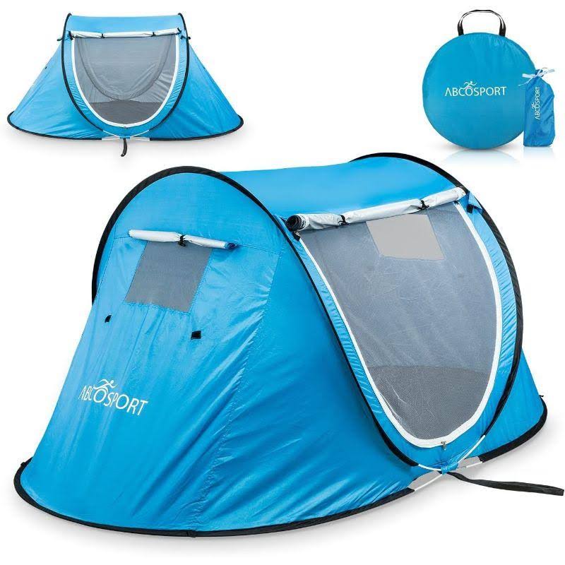 Pop Up Automatic Instant Portable Cabana Beach Tent Fits 2 People