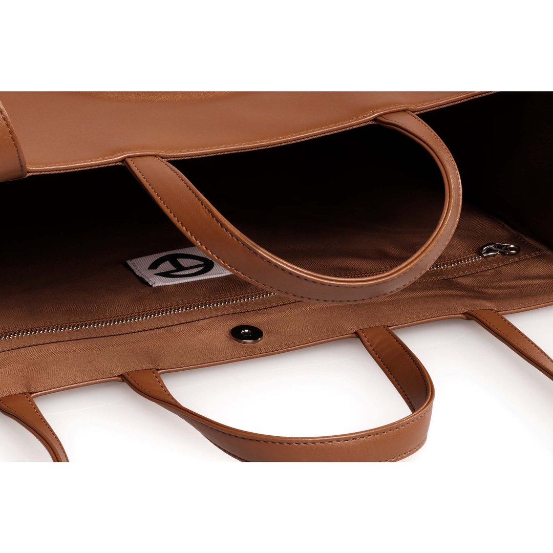 Large Tan Shopping Bag