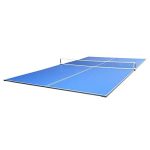 4 Piece Table Tennis Conversion Top for Billiard&Ping Pong Table w/ Ping Pong Net Set