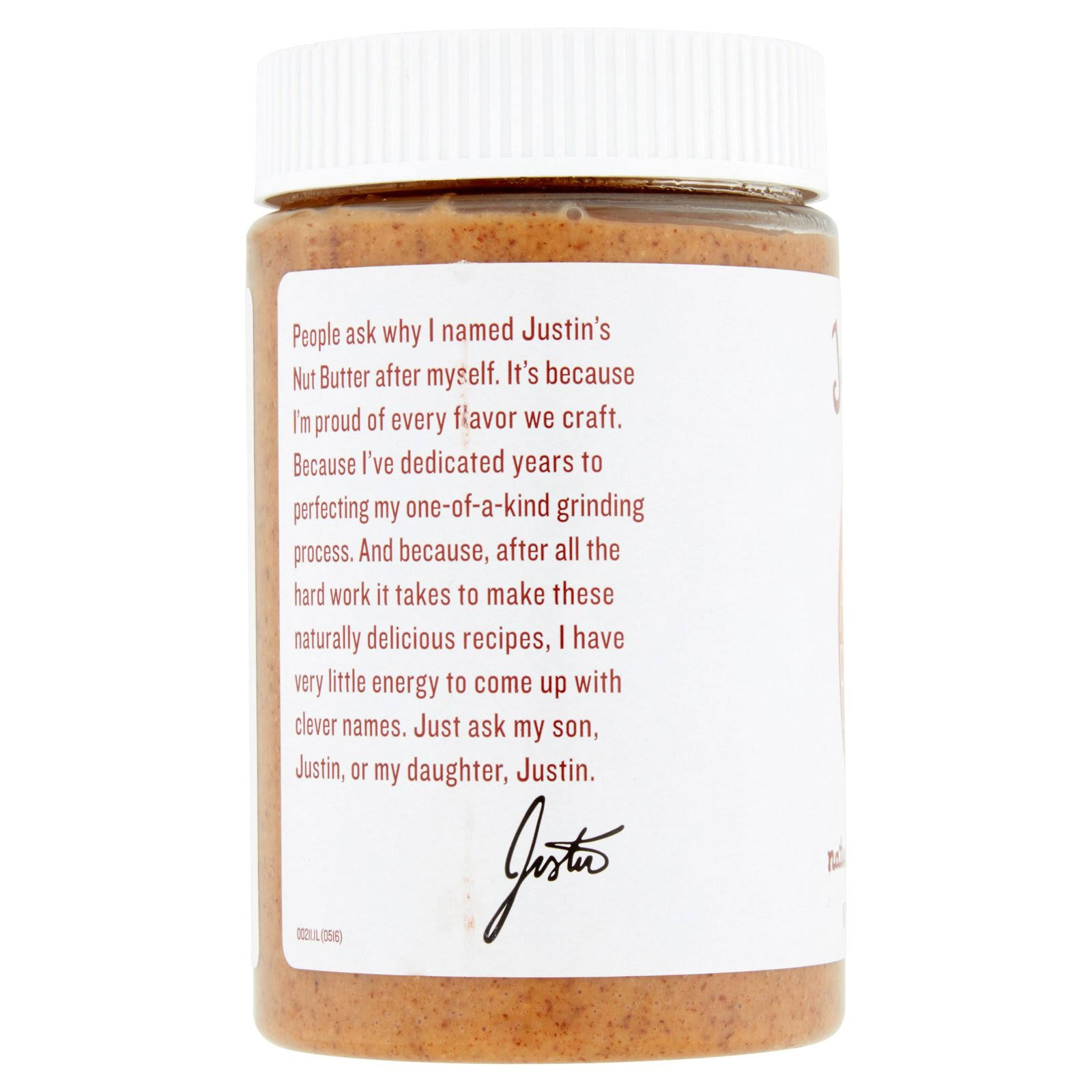 Justin&s Classic Almond Butter, 16 oz, 6 Pack