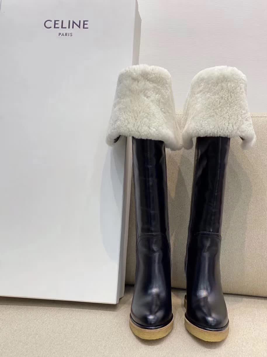 20秋季最新专柜款-赛琳Celine2020爆款秋冬系列！经楦靴型+英伦复古设计，经典耐看
