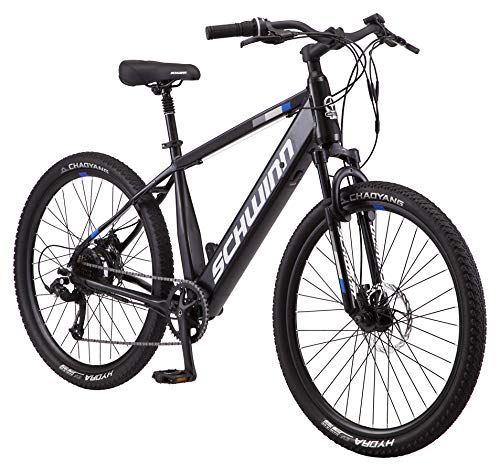 Schwinn Amalgam Adult Electric Bike, 18.5-Inch Hybrid Aluminum Frame