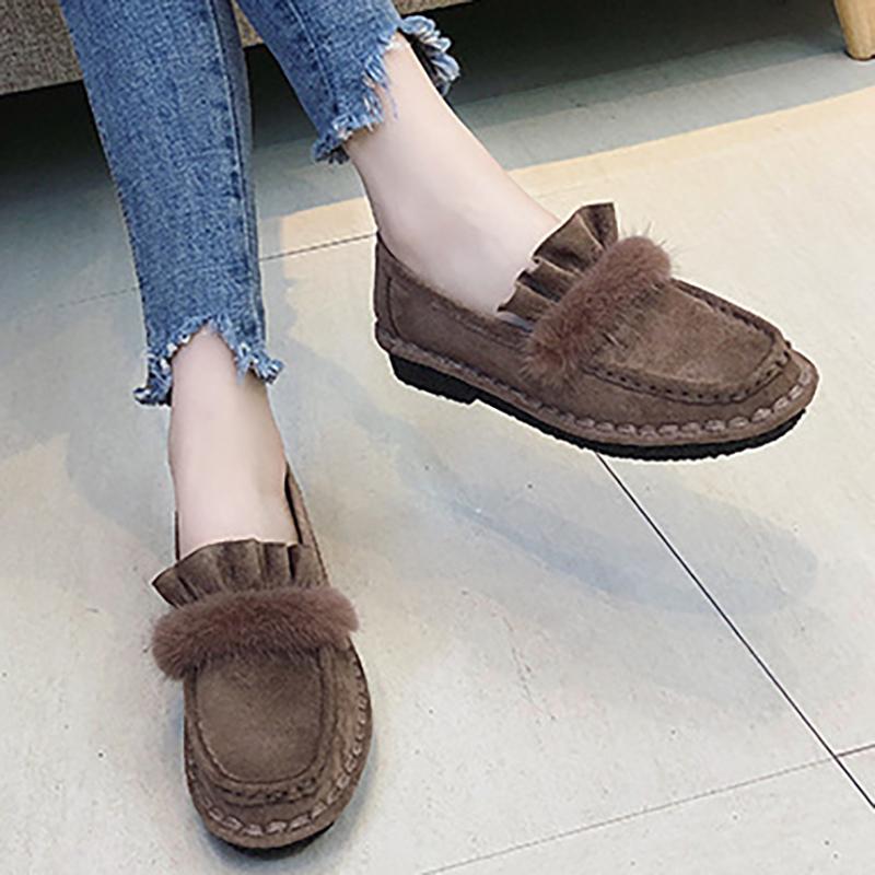 Women Flat Loafers Casual Comfort Slip On Shoes