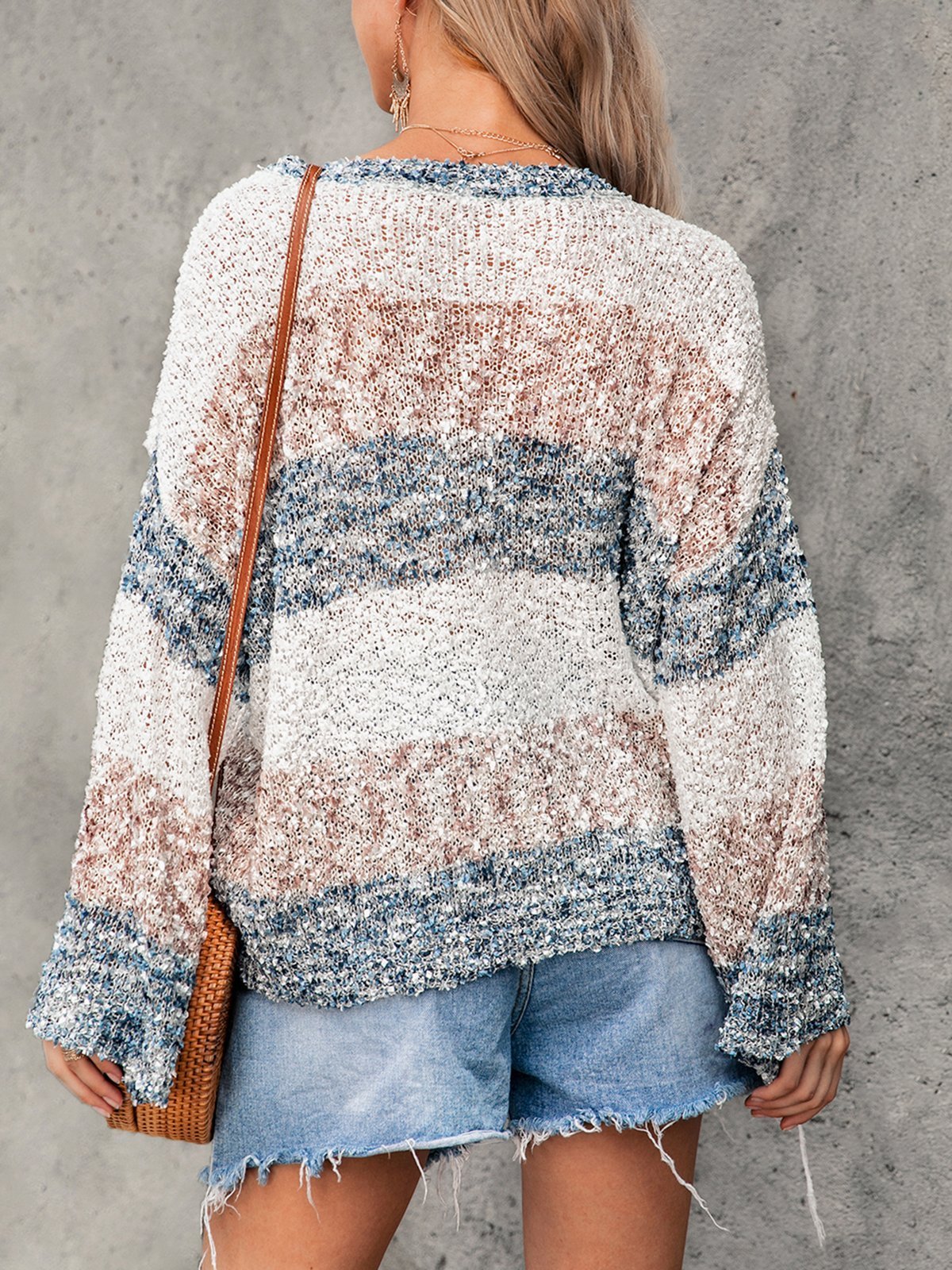 Ombre/tie-Dye Long Sleeve Shirts & Tops