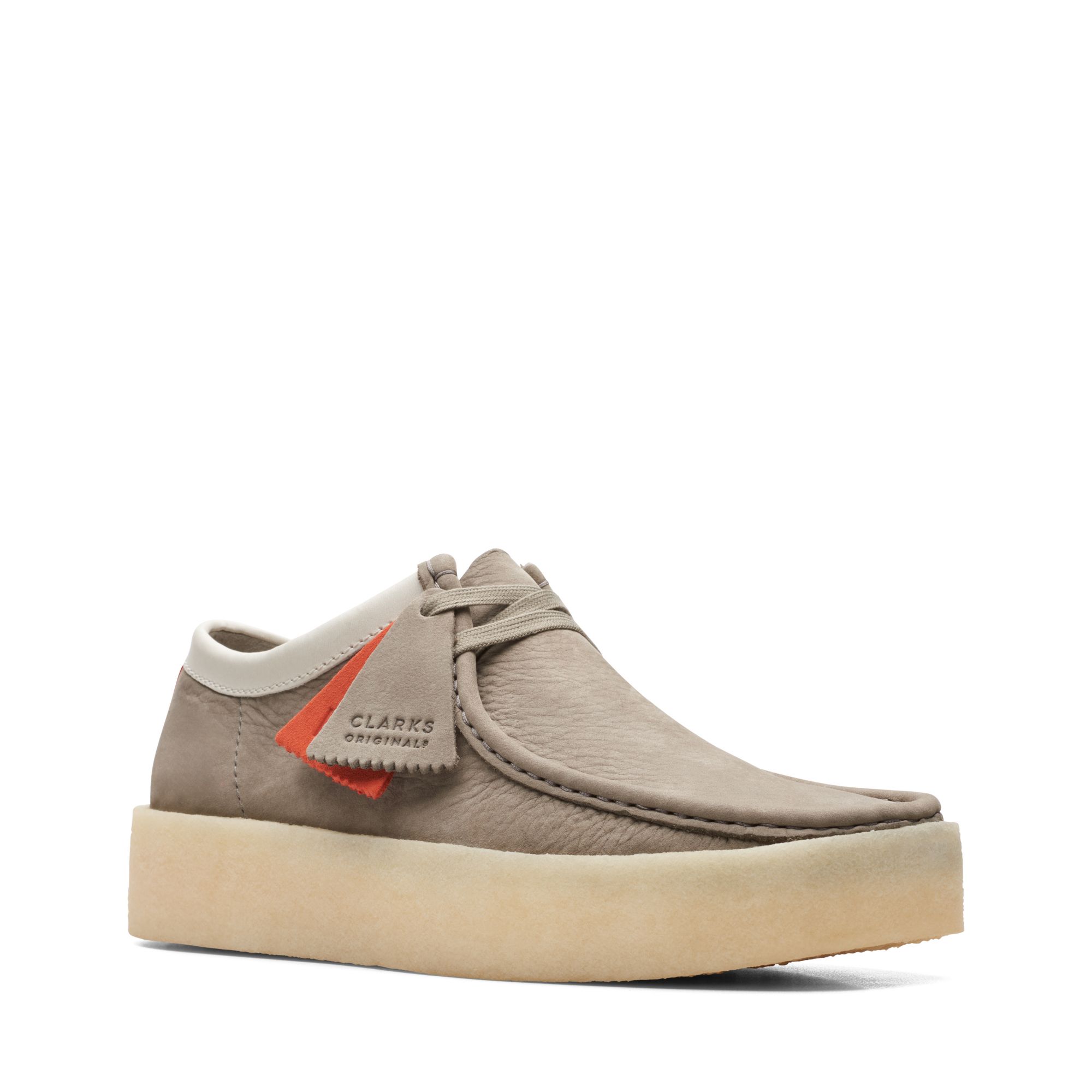 Men  Wallabee Cup Grey Nubuck