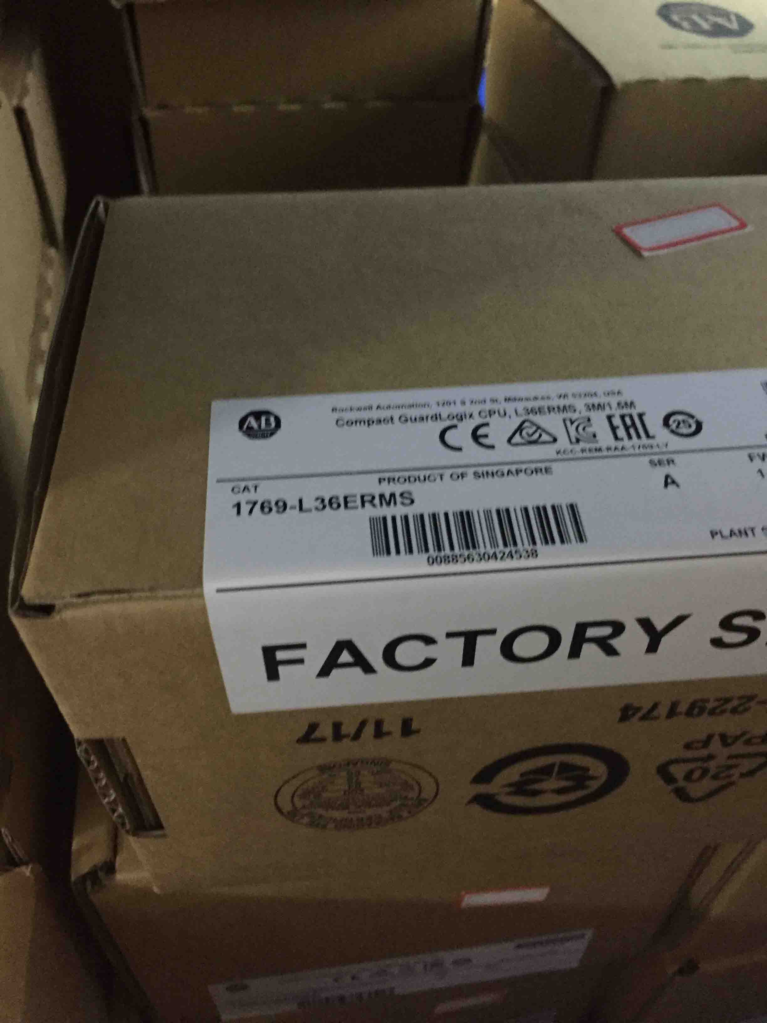 1769-L36-ERMS Allen Bradley Original Brandy New Factory Sealed