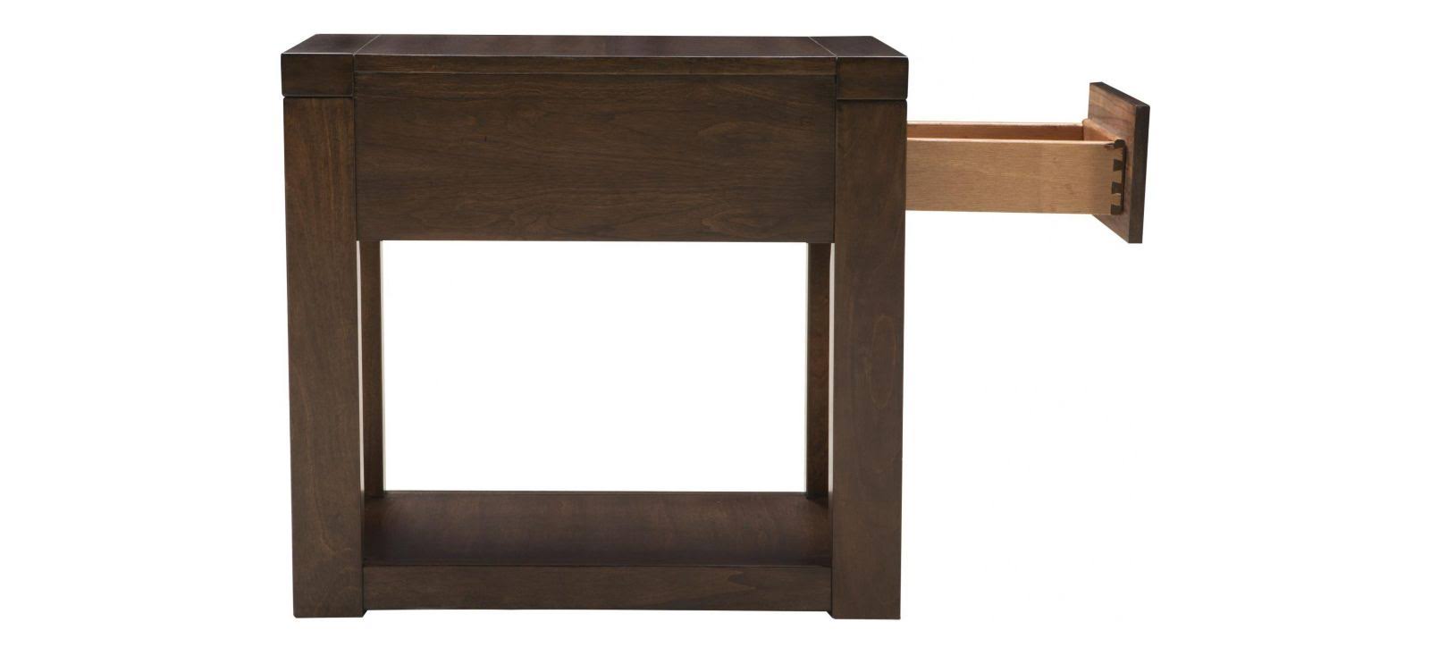 Riverside Furniture Riata Warm Walnut Chairside Table