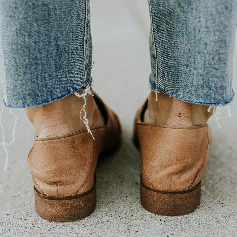 Women Daily  Artificila Leather Loafers Shoes