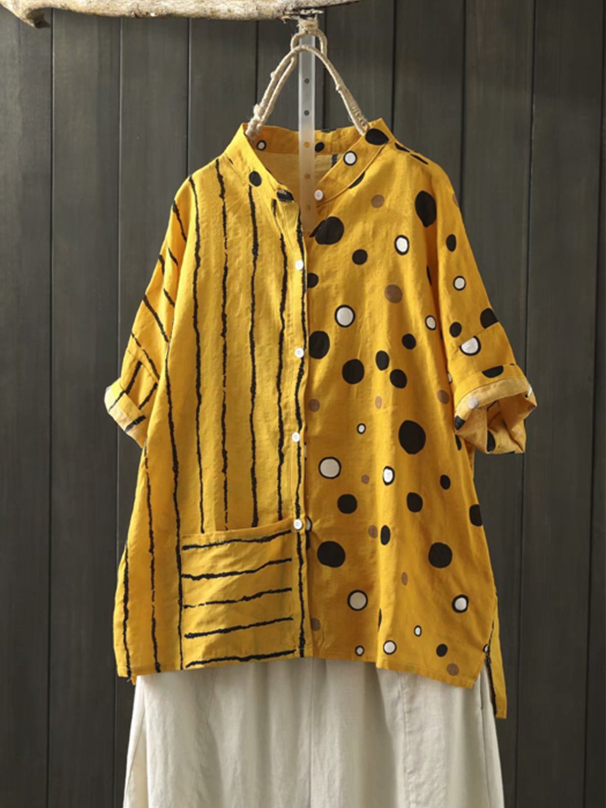 Casual Short Sleeve Plus Size Tops