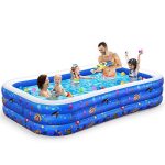 120��� X 72��� X 22��� Above Ground Backyard Swimming Pool for Kids&Adults Water Party