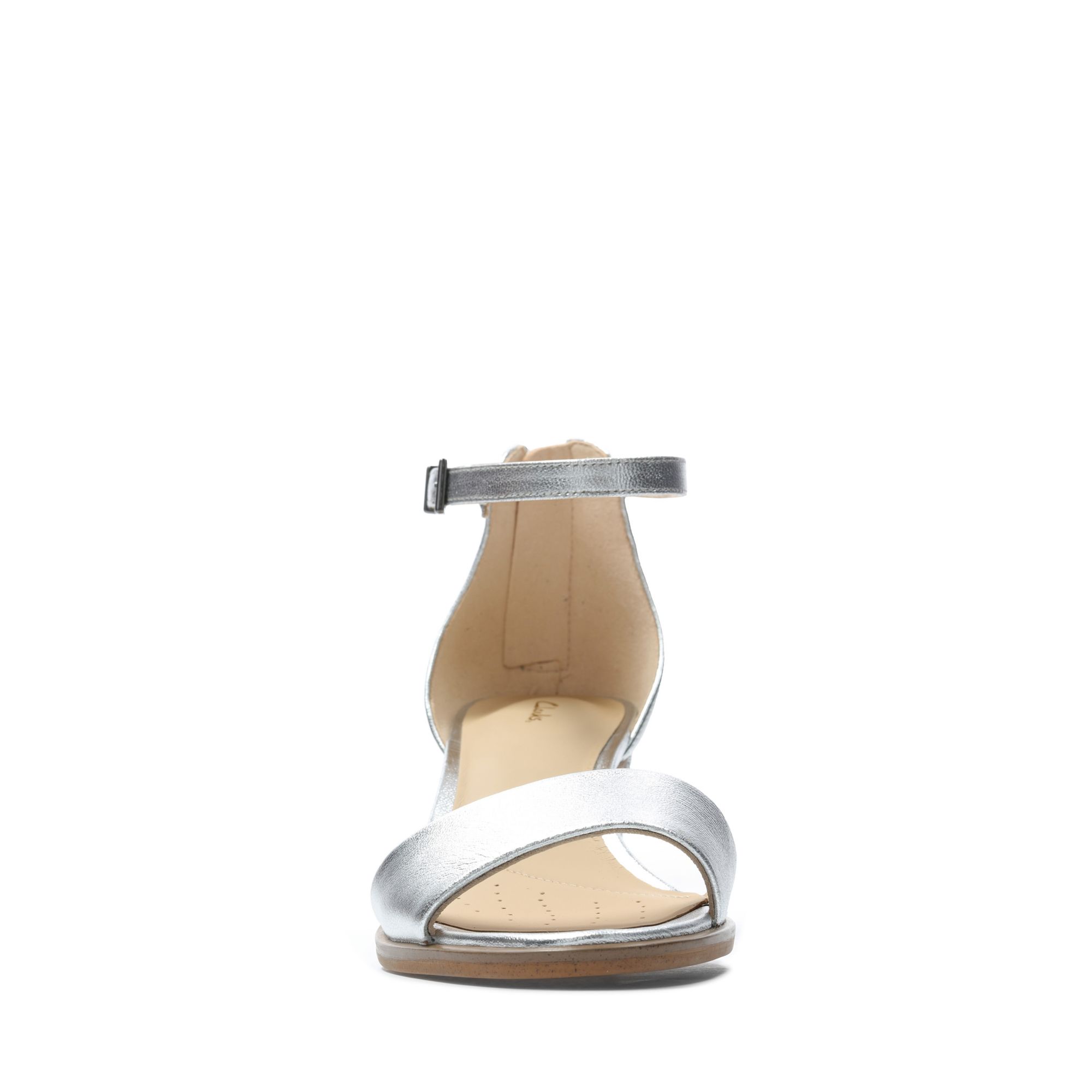 Women Sandals Kaylin 60 2 Part Silver Metallic