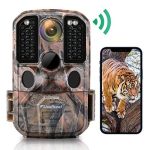 WiFi Trail Camera, usogood 24MP 1296P Game Cameras with IR Night Vision Motion