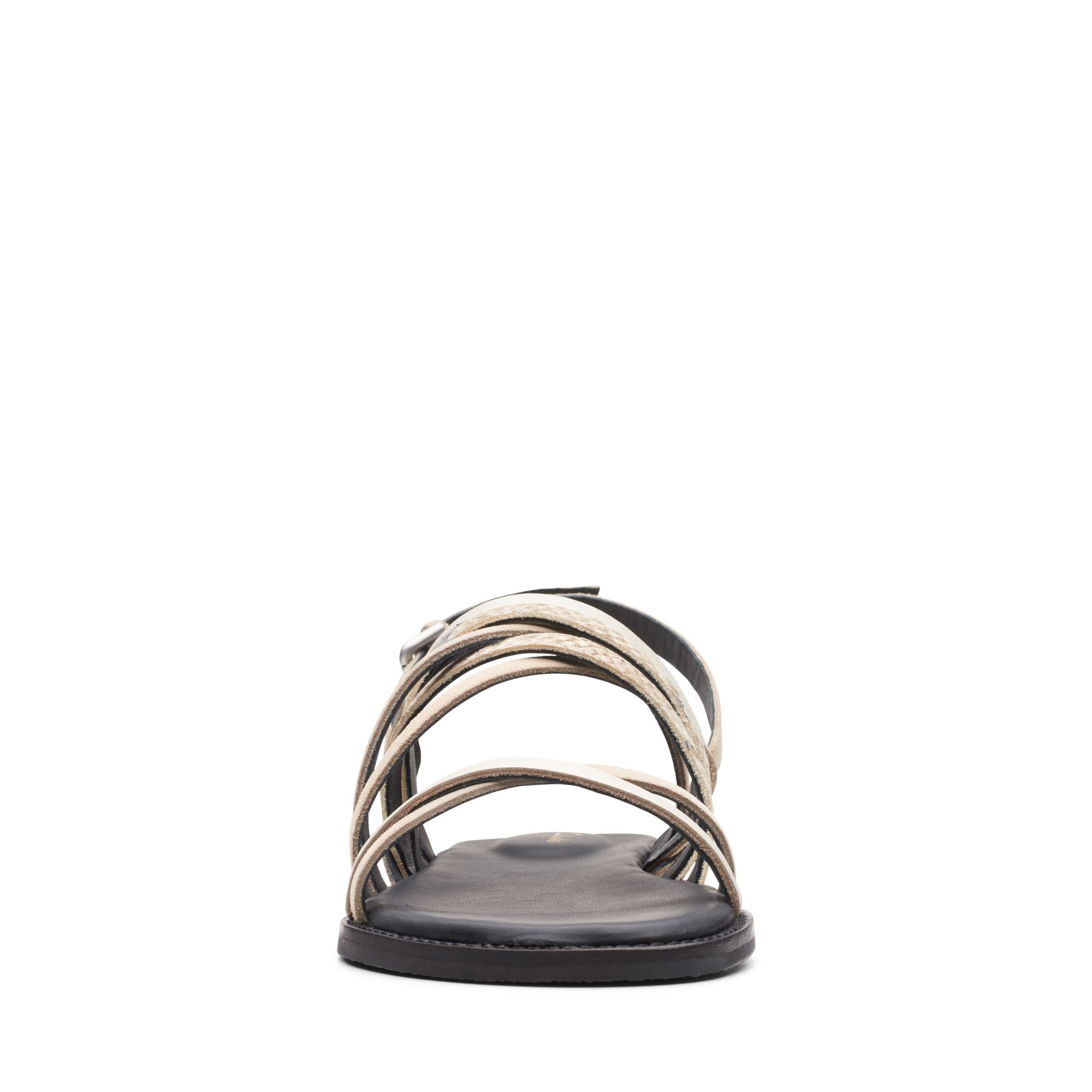 Women Sandals Karsea Ankle Taupe Snake