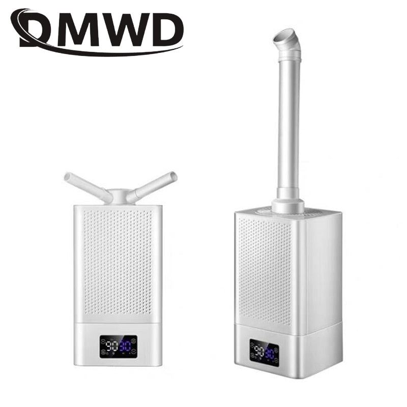 110V/220V Industrial Ultrasonic Humidifier Commercial Cool Mist Maker 11L Fogger Timing LED Display