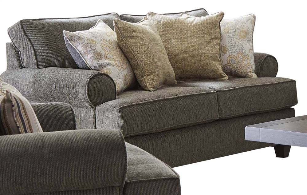 Lane Essentials 8018-02 Moreland Steel Loveseat, Gray