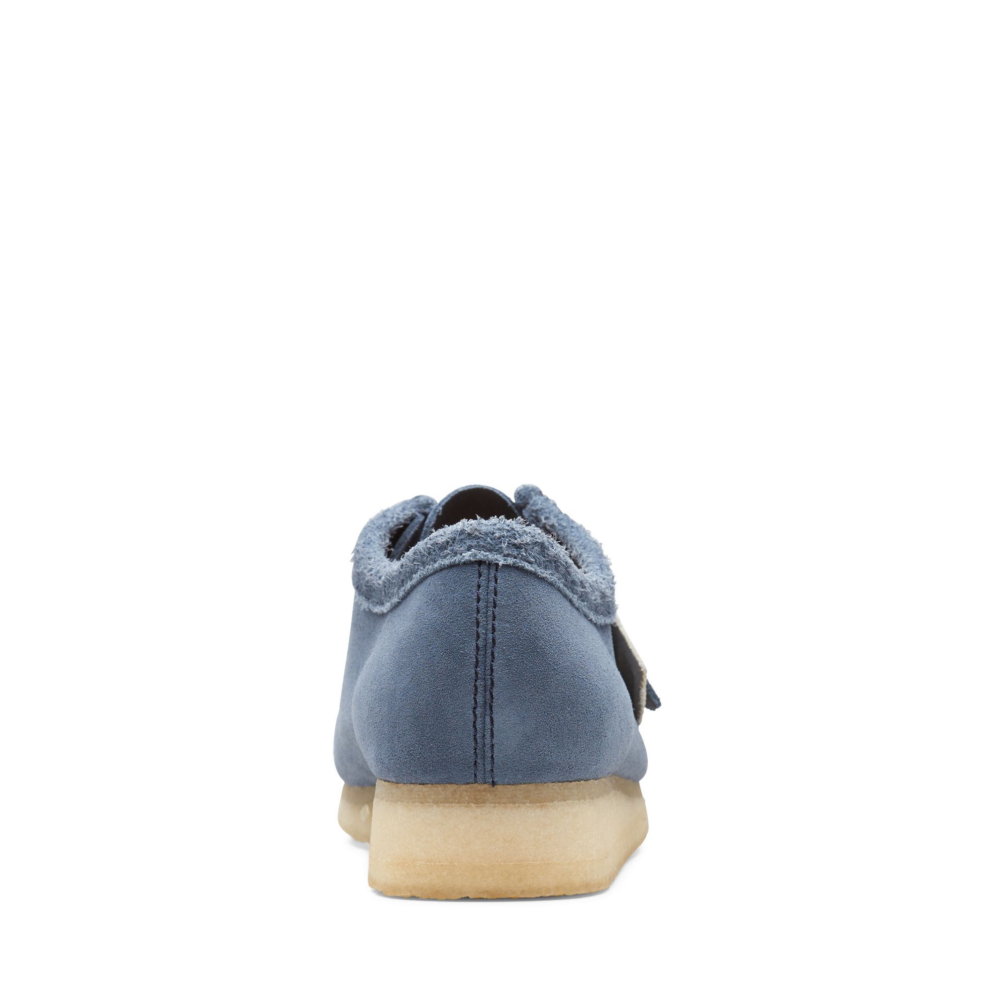 Men  Wallabee Blue Suede