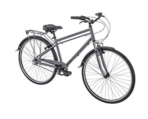 Men’s 3-Speed Commuter Bike, 17′�?Aluminum Frame, Cool Gray