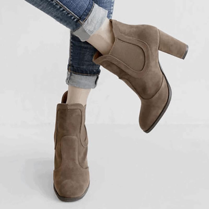 Womens Spring/Fall Casual PU Martin Boots